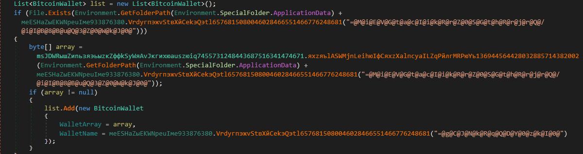 Searching for Bitcoin wallet.dat